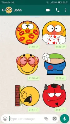 Emojidom WAStickerApps android App screenshot 0