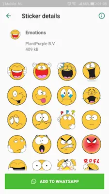 Emojidom WAStickerApps android App screenshot 2